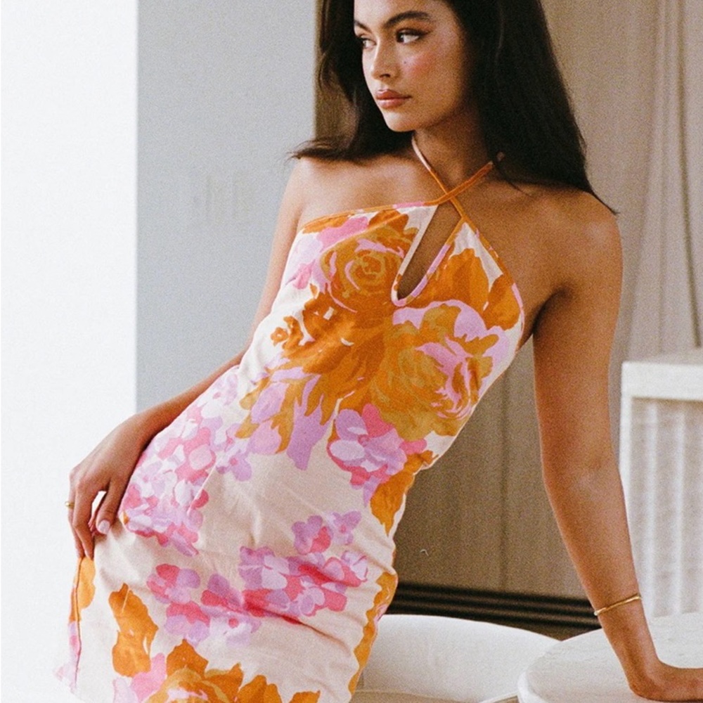 Sabo Skirt Floral Mini Dress